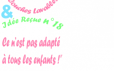 Idée reçue n° 18 : “les couches lavables, ce n’est pas adapté à tous les enfants !”